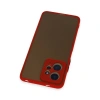 Xiaomi Redmi Note 12 4g Kılıf Montreal Silikon Kapak - Kırmızı