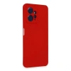 Xiaomi Redmi Note 12 4g Kılıf Nano İçi Kadife Silikon - Kırmızı