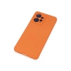 Xiaomi Redmi Note 12 4g Kılıf Nano İçi Kadife Silikon - Turuncu