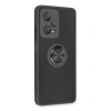 Xiaomi Redmi Note 12 5g Kılıf Montreal Yüzüklü Silikon Kapak - Siyah