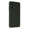 Xiaomi Redmi Note 12 5g Kılıf Nano İçi Kadife Silikon - Koyu Yeşil