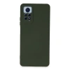 Xiaomi Redmi Note 12 Pro 4g Kılıf Nano İçi Kadife Silikon - Koyu Yeşil