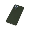 Xiaomi Redmi Note 12 Pro 4g Kılıf Nano İçi Kadife Silikon - Koyu Yeşil
