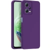 Xiaomi Redmi Note 12 Pro 5g Kılıf Nano İçi Kadife Silikon - Mor