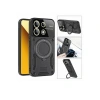 Xiaomi Redmi Note 13 4g Kılıf Joy Lens Standlı Kapak - Kırmızı
