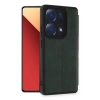 Xiaomi Redmi Note 13 Pro 4g Kılıf Flip Cover - Koyu Yeşil