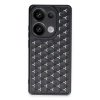 Xiaomi Redmi Note 13 Pro 5g Kılıf Petek Silikon Kapak - Siyah