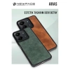 Xiaomi Redmi Note 14 4g Kılıf Aras Deri Kapak - Bordo