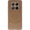 Xiaomi Redmi Note 14 Pro 4g Kılıf Maya Karbon Kapak - Kahverengi