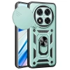 Xiaomi Redmi Note 14 Pro 4g Kılıf Pars Lens Yüzüklü Silikon - Yeşil