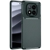 Xiaomi Redmi Note 14 Pro 5g Kılıf Auto Focus Karbon Kapak - Koyu Yeşil