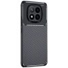 Xiaomi Redmi Note 14 Pro 5g Kılıf Auto Focus Karbon Kapak - Siyah