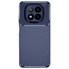 Xiaomi Redmi Note 14 Pro Plus Kılıf Auto Focus Karbon Kapak - Lacivert