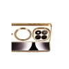 Xiaomi Redmi Note 15 Pro Plus 5g Kross Magneticsafe Kapak - Gold