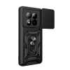 Xiaomi Redmi Note 15 Pro Plus 5g Pars Lens Yüzüklü Silikon - Siyah