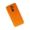 Xiaomi Redmi Note 8 Pro Kılıf First Silikon - Turuncu