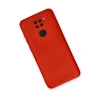 Xiaomi Redmi Note 9 Kılıf Nano İçi Kadife Silikon - Kırmızı