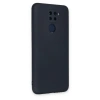 Xiaomi Redmi Note 9 Kılıf Nano İçi Kadife Silikon - Lacivert