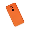 Xiaomi Redmi Note 9 Kılıf Nano İçi Kadife Silikon - Turuncu