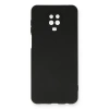 Xiaomi Redmi Note 9 Pro Kılıf Nano İçi Kadife Silikon - Siyah