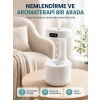 Yağmur Damlası Hava Nemlendirici Ultrasonik Buhar Makinesi 800 Ml Aroma Difüzör