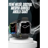 Yeni Model Akıllı Saat Dokunmatik Ekran Unisex Amoled Ekran 44 Mm