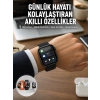 Yeni Nesil Akıllı Saat Müzik Dinleme Bildirim Görme Sesli Asistan Desteği Yeni Nesil