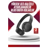 Yeni Nesil Kulak Üstü Bluetooth Kulaklık Type-c Girişli Yüksek Ses Kaliteli