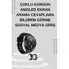 Yeni Nesil Sesli Görüşme Akıllı Saat Ve Powerbank Çoklu Şarj Girişli Bluetooth Kulaklık Nabız Ölçer