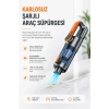 Yüksek Emiş Güçlü Taşınabilir Araç Süpürgesi