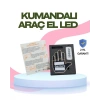 Yüksek Görünürlüklü Otomobil Işığı – 3 Modlu Led Arka Cam Aksesuarı, Pratik Ve Eğlenceli