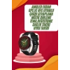 Yuvarlak Kasa 46mm Akıllı Saat Android Ve Ios Uyumlu Uyku Ve Sağlık Takibi