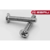Yuvarlak Yıldız Başlı Rysb Kulp Vidası, Civata M4x15 - 500 Adet