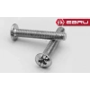 Yuvarlak Yıldız Başlı Rysb Kulp Vidası, Civata M4x25 - 50 Adet
