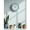 Zentime 36 Cm Turkuaz Dekoratif Duvar Saati