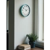Zentime 36 Cm Turkuaz Dekoratif Duvar Saati