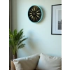 Zentime 36 Cm Turkuaz Dekoratif Duvar Saati