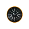 Zentime 36 Cm Turuncu Dekoratif Duvar Saati
