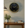 Zentime 40 Cm Metal Eskitme Vintage Duvar Saati