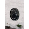 Zentime 40 Cm Siyah Şık Duvar Saati
