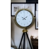 Zentime Gold Premium Dekoratif Tripod Ayaklı Saat