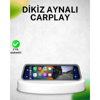 10 İnç Tam Dokunmatik Dikiz Aynası Kamera Ön Arka Full Hd