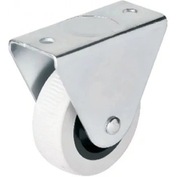 105 - 50 Mm Sabit Gri Pvc Teker 4 Adet