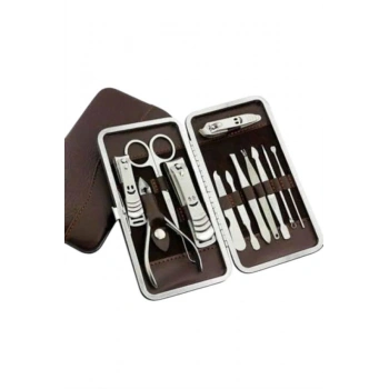 12 Parça Manikür Pedikür Seti