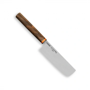 12106 Titan East Dilimleme Nakiri Şef Bıçağı 16 Cm - Ceviz Sap