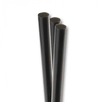 12x300mm Siyah Kalın Çubuk Silikon 1kg - Tamirat Ve Sızdırmazlık İçin En Kaliteli Silikon