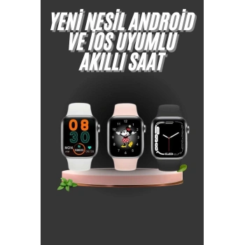 1.83 İnç Akıllı Saat Android Ve İos Uyumlu Çağrı Cevaplayabilen Adımsayar Gps Takibi