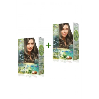 2 Paket Natural Beauty Amonyaksız Saç Boyası 8.11 Yoğun Açık Küllü Kumral (599)