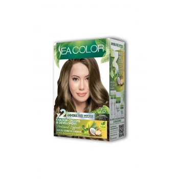 2 Tüp Krem Saç Boyası Seti Fındık Kabuğu No:7.3 (599)