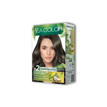 2 Tüp Krem Saç Boyası Seti Küllü Kumral No:7.1 (599)